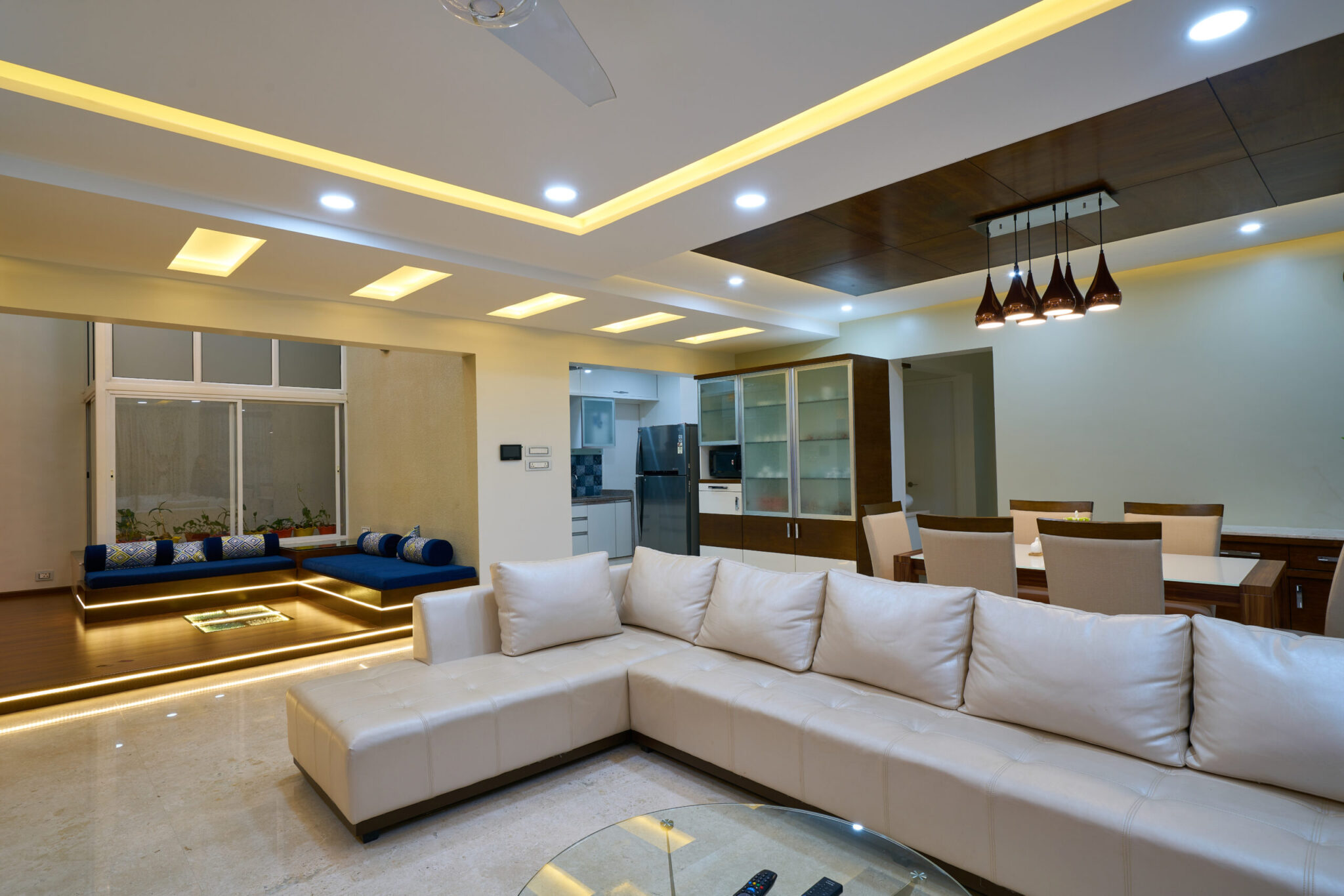 Living Room Interior Design in Pune​